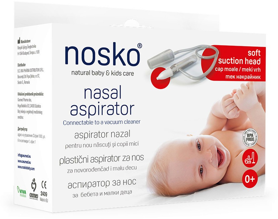 Аспиратор за нос за прахосмукачка nosko - продукт