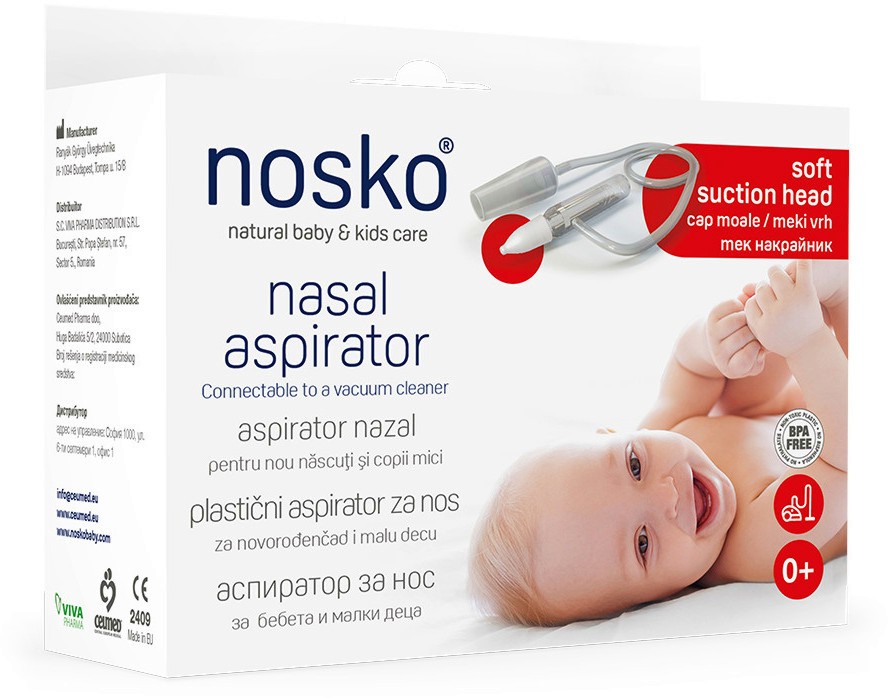 Аспиратор за нос за прахосмукачка nosko Аспиратор за нос за прахосмукачка nosko - продукт