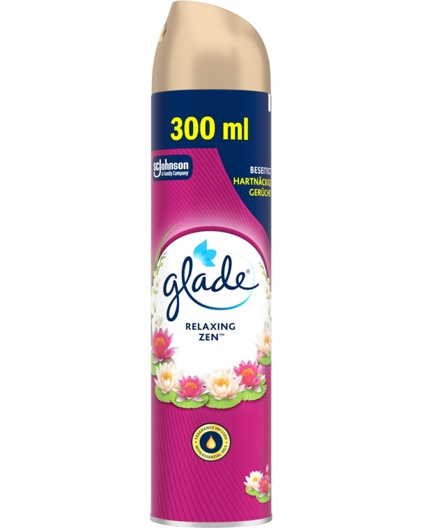 Спрей ароматизатор Glade Спрей ароматизатор Glade - 300 ml с релаксиращ аромат - продукт