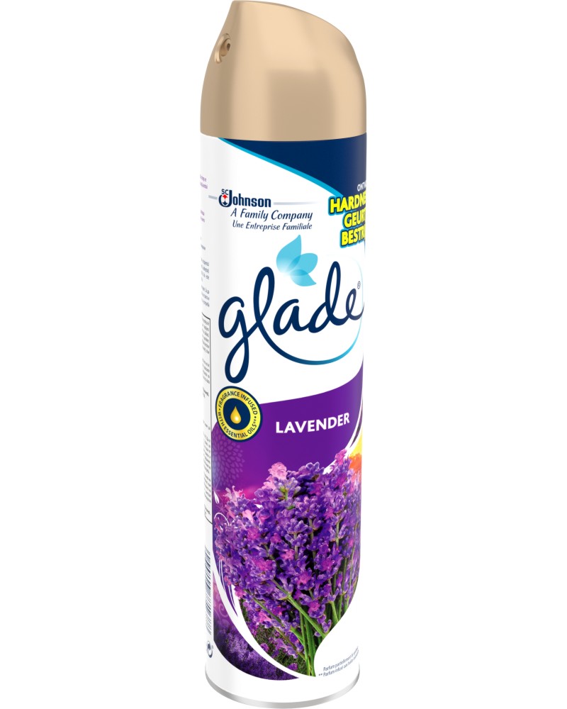 Спрей ароматизатор лавандула Glade store.bg