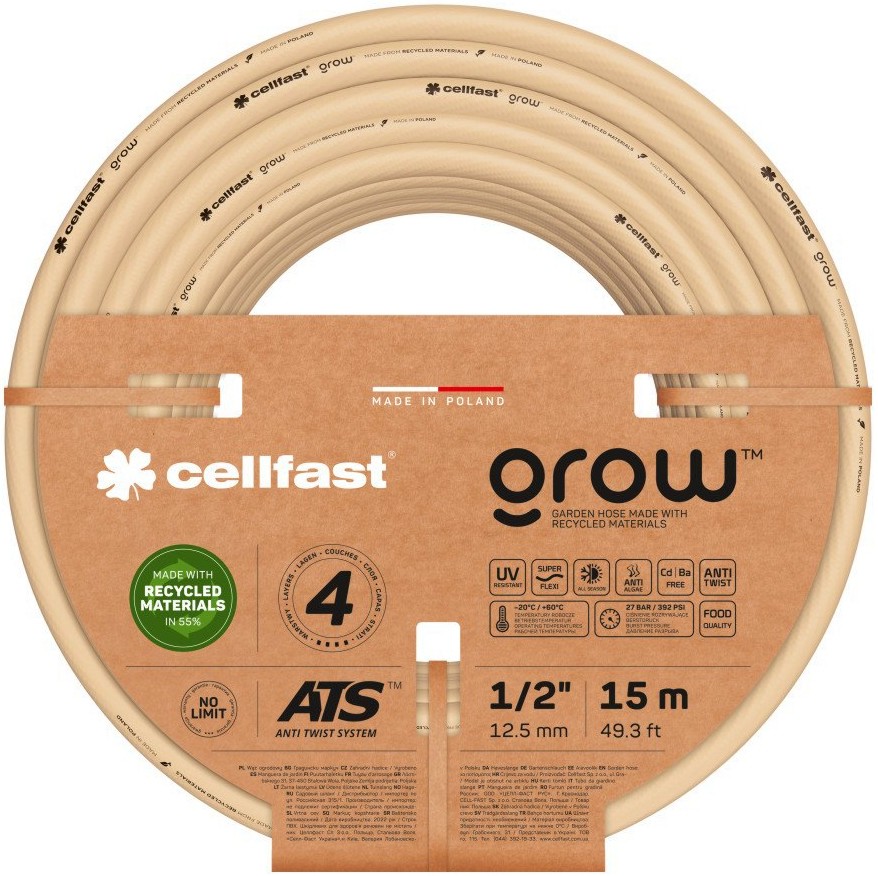    ∅ 1/2" Cellfast - 15  25 m   Grow - 