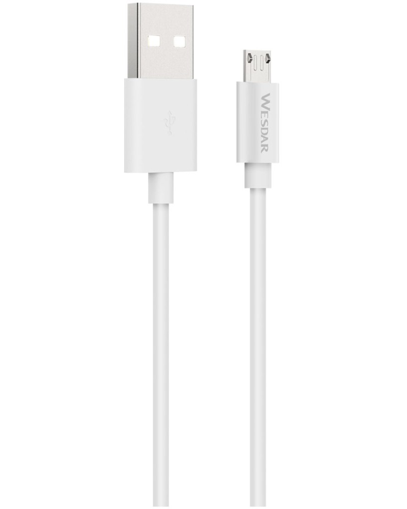 Кабел USB към Micro USB Wesdar Кабел USB към Micro USB Wesdar - 1.2 m -