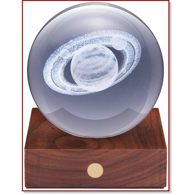   Gingko Saturn -   Amber Crystal Light - 