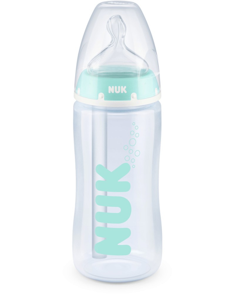   NUK Anti-Colic Professional Temperature Control - 300 ml,   First Choice+, 0-6  - 