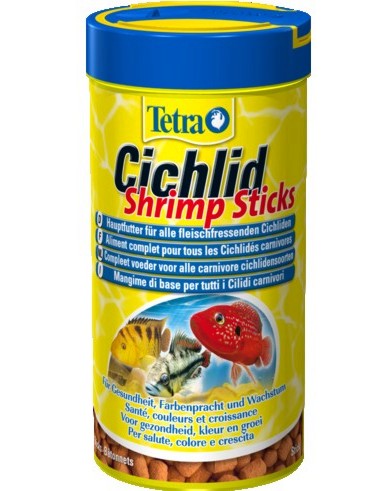 ����� �� ���� ������� Tetra Cichlid Shrimp Sticks - 85 g - �����