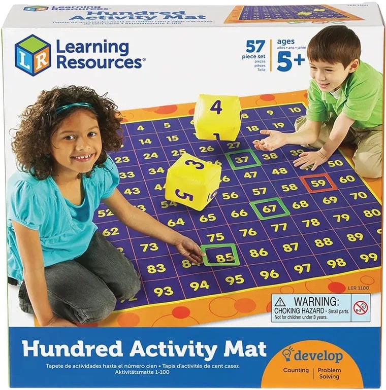 Килимче за смятане с числа до 100 Learning Resources Килимче за смятане с числа до 100 Learning Resources -