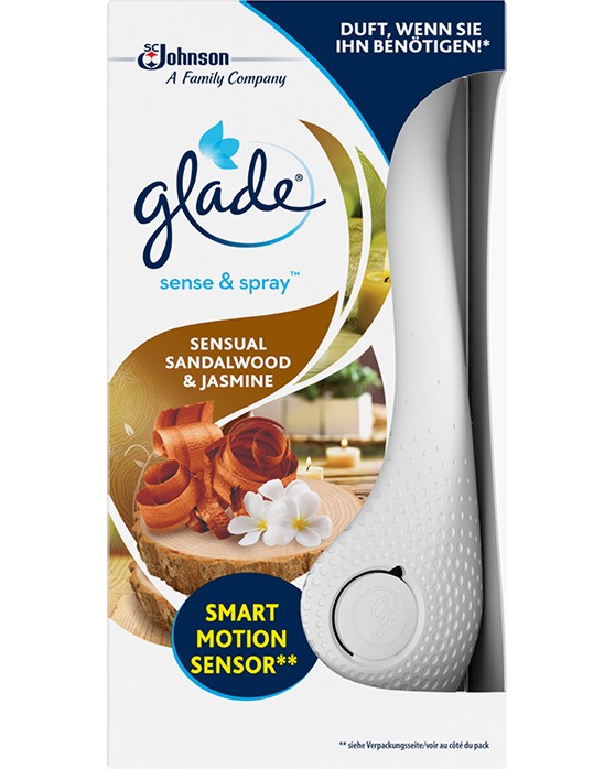  Glade Sense & Spray -   18 ml      - 