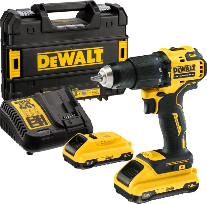 ������������ ������ ��������� 18V DeWalt DCD709D2T - � 2 �������, ������� � ����� - 