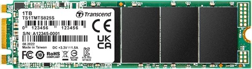 SSD  Transcend 825S SATA III M.2 - 1 TB,  550 MB/s,  500 MB/s, 3D NAND - 