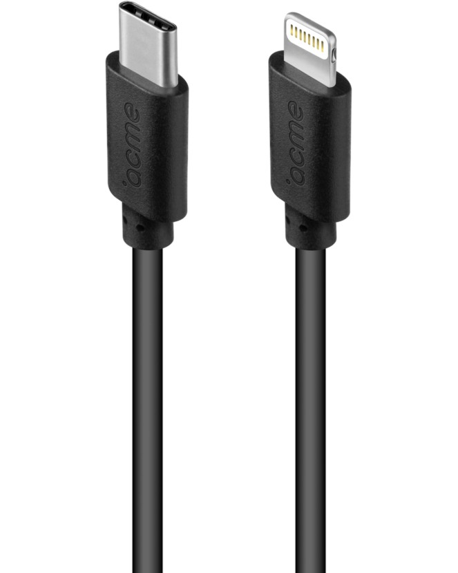 Кабел USB Type-C към Lightning Acme CB1061 Кабел USB Type-C към Lightning Acme CB1061 - 1 m -