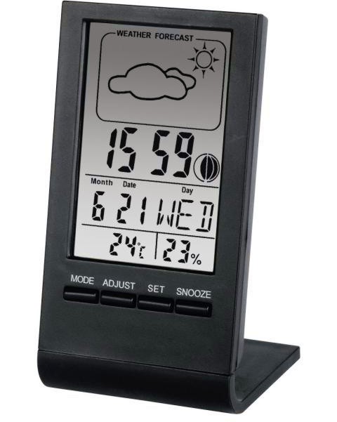 Термометър с часовник и хигрометър Hama TH-100 - продукт