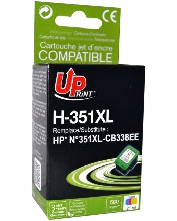 Касета с мастило за принтер UPrint H-351XL Color Касета с мастило за принтер UPrint H-351XL Color - 580 страници -
