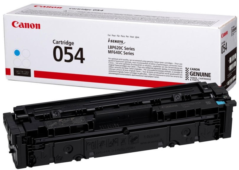Тонер касета Canon CRG-054 Cyan Тонер касета Canon CRG-054 Cyan - 1200 страници -