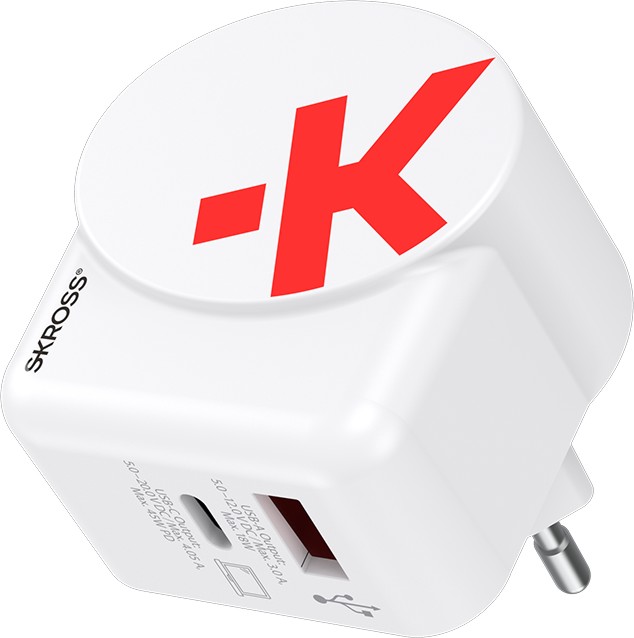 Зарядно устройство SKROSS AC45PD Зарядно устройство SKROSS AC45PD - 45 W, USB-A, USB-C -