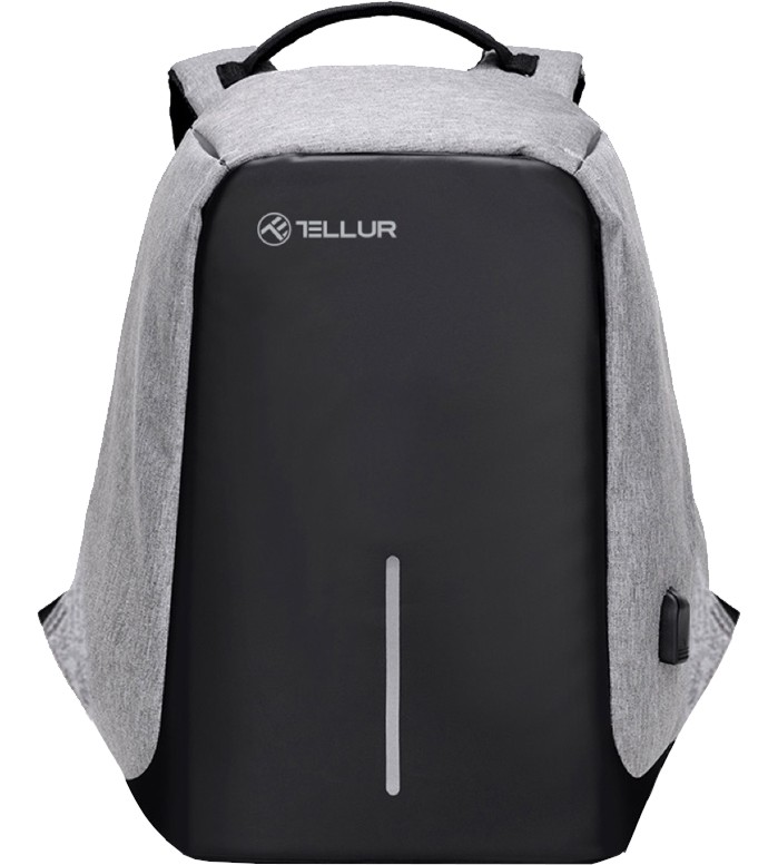 Раница за лаптоп 15.6" Tellur Раница за лаптоп 15.6" Tellur - С USB порт и затваряне против кражба -