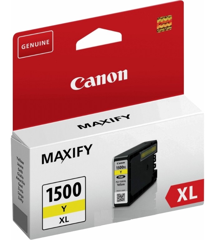 Тонер касета Canon PGI-1500XL Yellow Тонер касета Canon PGI-1500XL Yellow - 935 страници -
