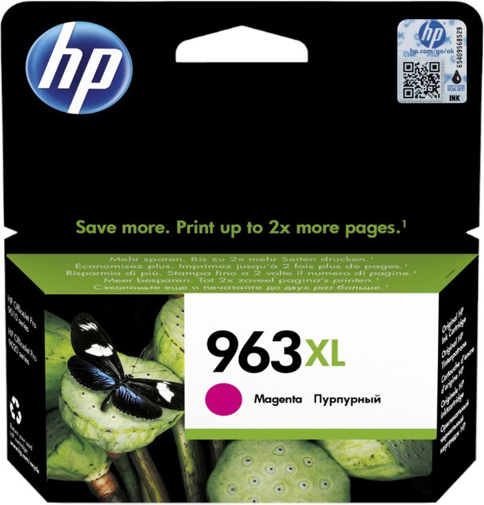������ � ������� �� ������� HP 963 XL Magenta - 1600 �������� - 