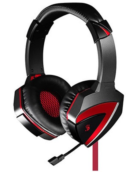   A4Tech Combat G500 -   2.2 m  2 x 3.5 mm    Bloody - 
