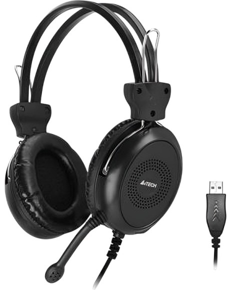 Слушалки A4Tech HU-30 Слушалки A4Tech HU-30 - С USB-A кабел 2 m -
