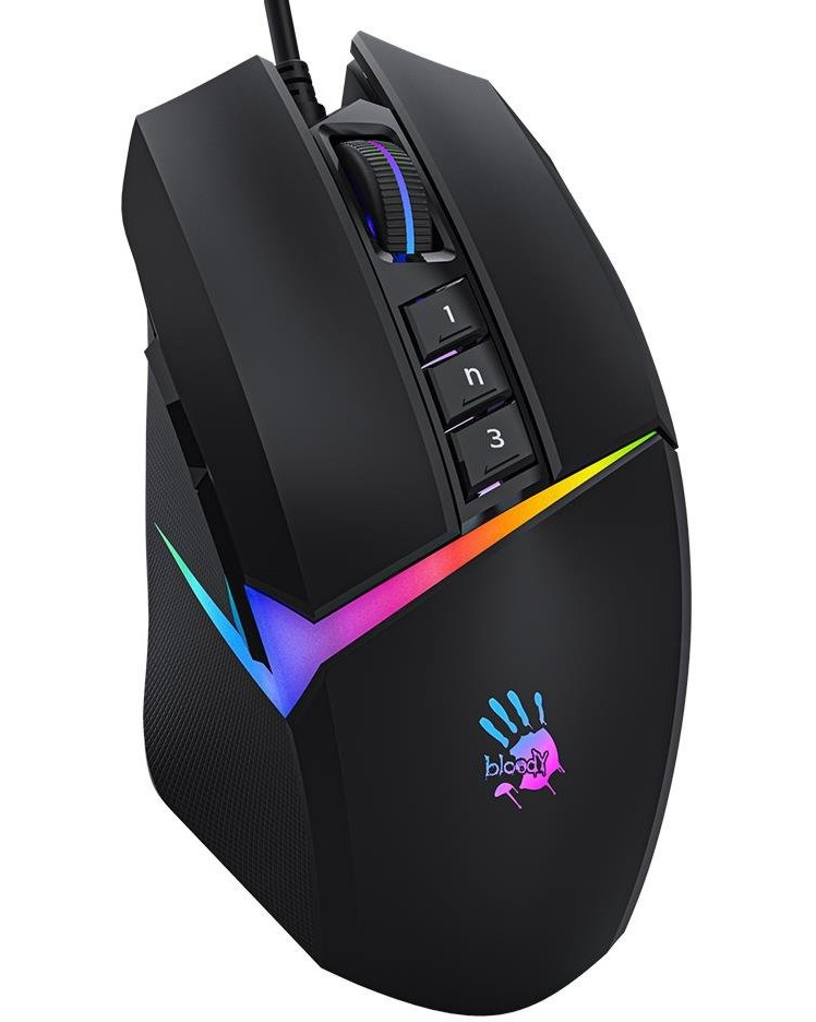 ������� ������� ����� A4Tech W60 Max Stone - � 8 ������ � RGB ��������� �� ������� Bloody - 