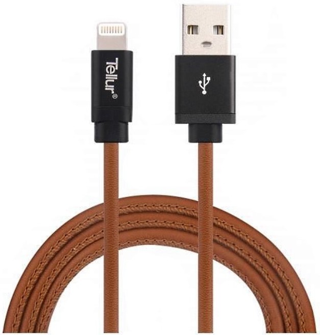   USB 2.0 Type-A  Lightning Tellur - 1 m - 