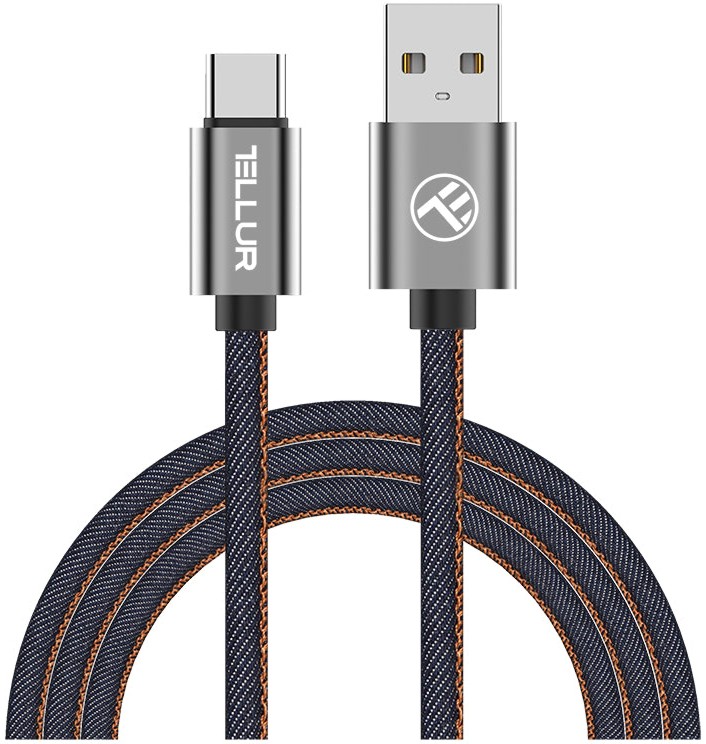 Кабел USB 2.0 Type-C към USB Type-A Tellur Кабел USB 2.0 Type-C към USB Type-A Tellur - 1 m -