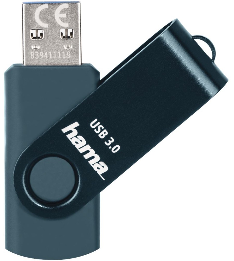 USB 3.0 ���� ����� 64 GB Hama Rotate - 