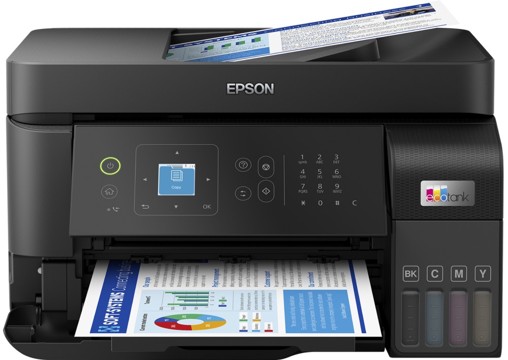    Epson EcoTank L5590 -   /  /  / , 4800 x 1200 dpi, 33 ./, USB, LAN, Wi-Fi, A4 - 