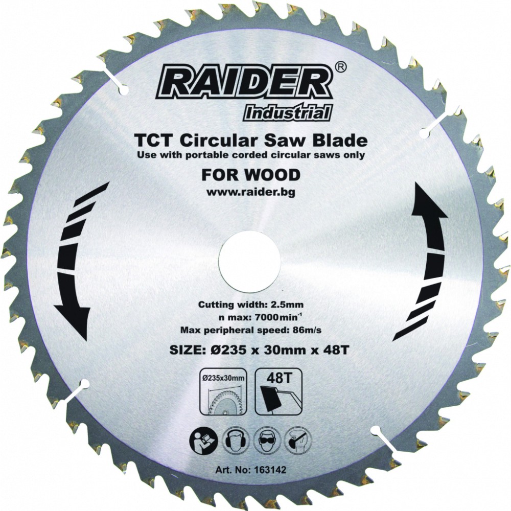     Raider RDI-CS27 - ∅ 235 / 30 / 2.5 mm  48  - 