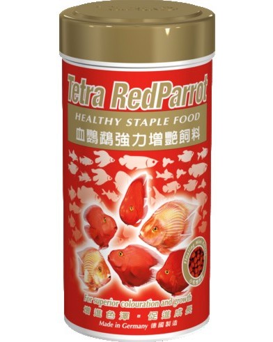 Храна за риби червени папагали Tetra Red Parrot Храна за риби червени папагали Tetra Red Parrot - 110 и 320 g - храна