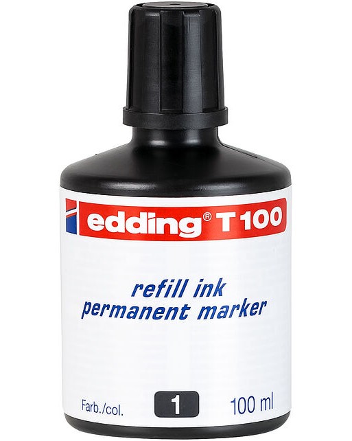 Мастило за перманентни маркери Edding T100 Мастило за перманентни маркери Edding T100 - 100 ml -