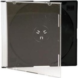   CD/DVD Slim black -  1  - 