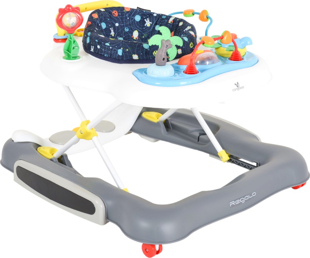 Проходилка за бебе 4 в 1 Cangaroo Regalo Проходилка за бебе 4 в 1 Cangaroo Regalo - С музикални ефекти - продукт