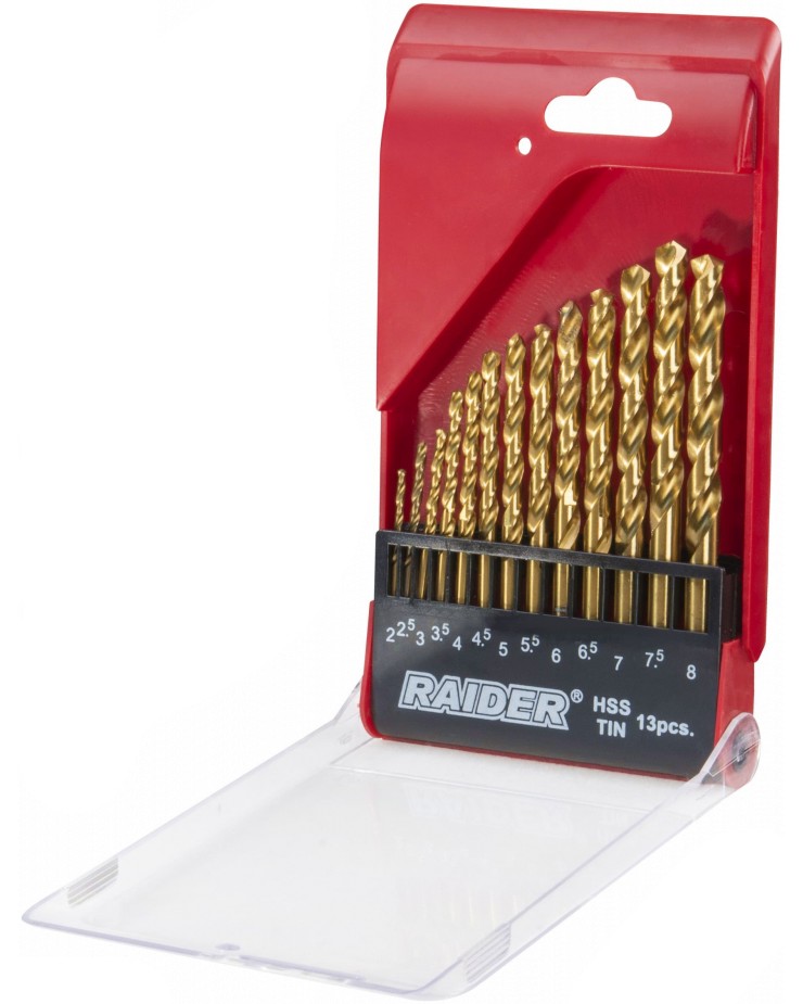     Raider HSS-TiN - 13    ∅ 2 - 8 mm - 