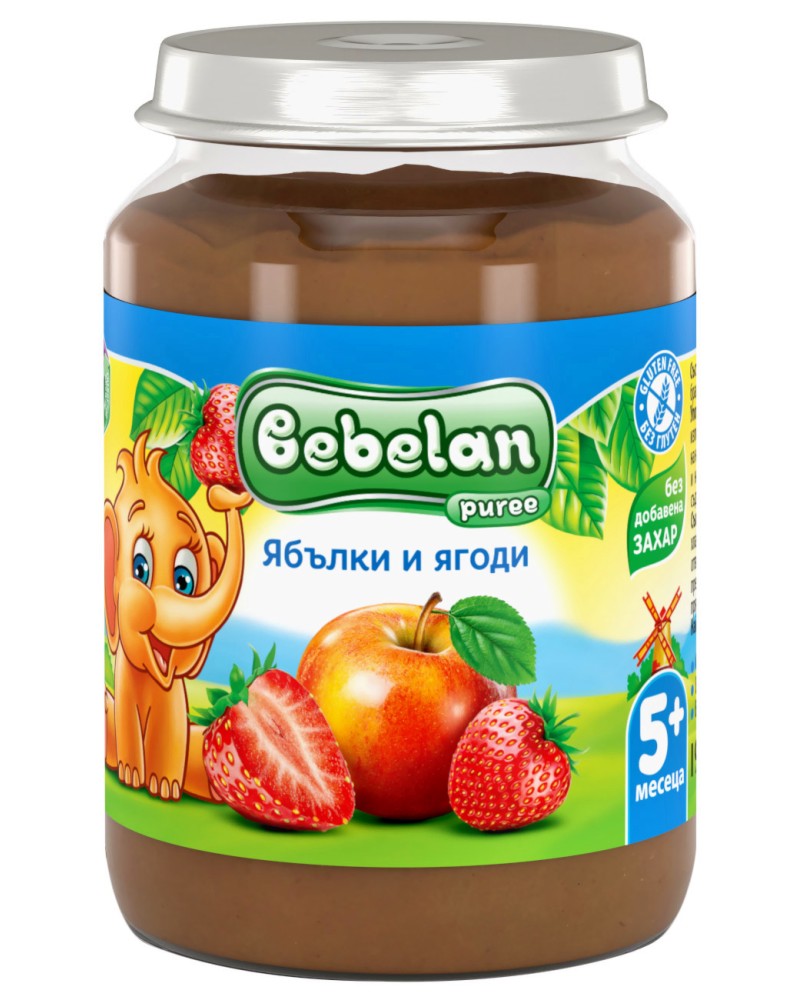      Bebelan Puree - 190 g,  5+  - 