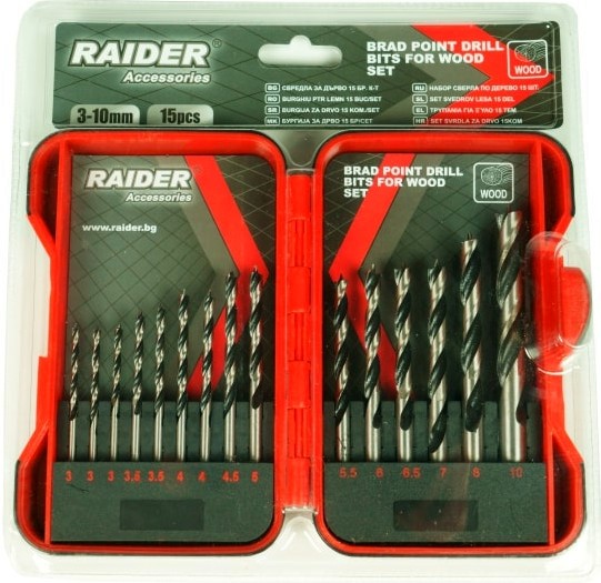 �������� ������� �� ����� Raider - 15 ���� � �������� ∅ 3 - 10 mm - 