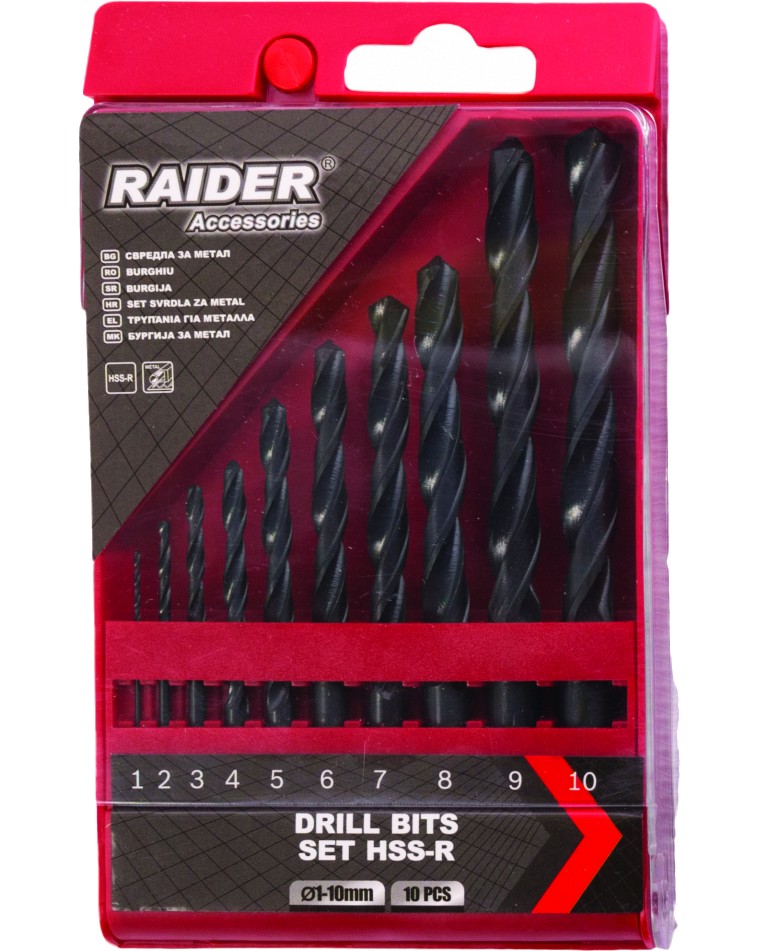     Raider HSS-R - 10    ∅ 1 - 10 mm - 