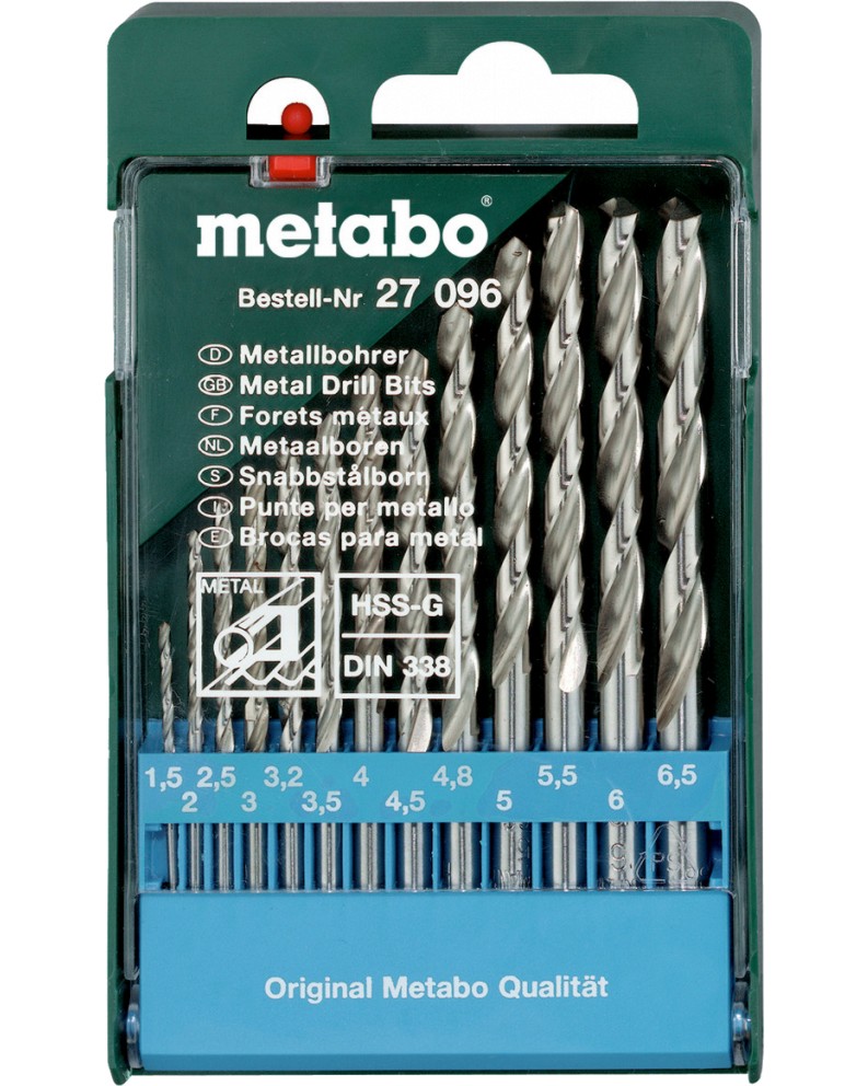     Metabo HSS-G - 13    ∅ 1.5 - 6.5 mm - 