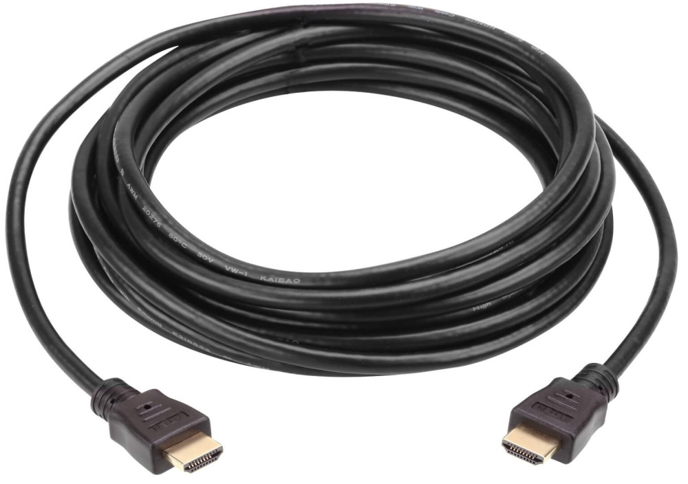 Кабел HDMI male към HDMI male 2.0 ATEN 2L-7D15H Кабел HDMI male към HDMI male 2.0 ATEN 2L-7D15H - 15 или 20 m -