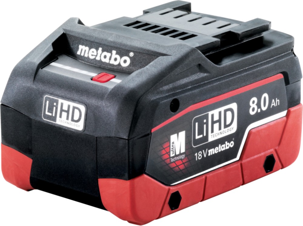   Metabo 18 V / 8 Ah - 