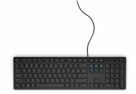 Клавиатура Dell KB216 Клавиатура Dell KB216 - С USB кабел -