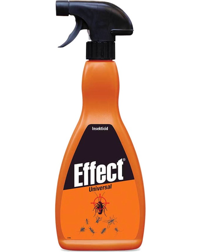 Инсектицид против пълзящи и летящи насекоми Effect - 500 ml - 