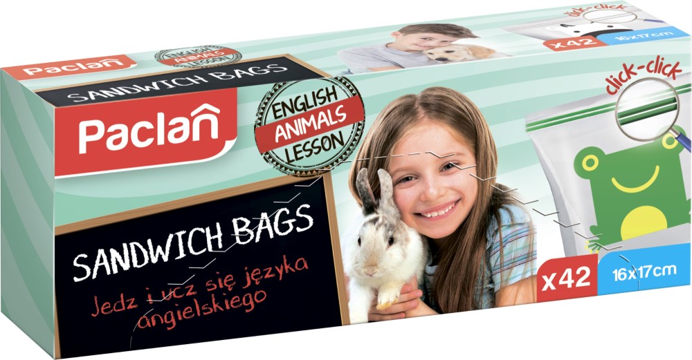 ��������� �������� � ����� Paclan - 42 ���� � ������� 7 / 17 / 4 cm - 