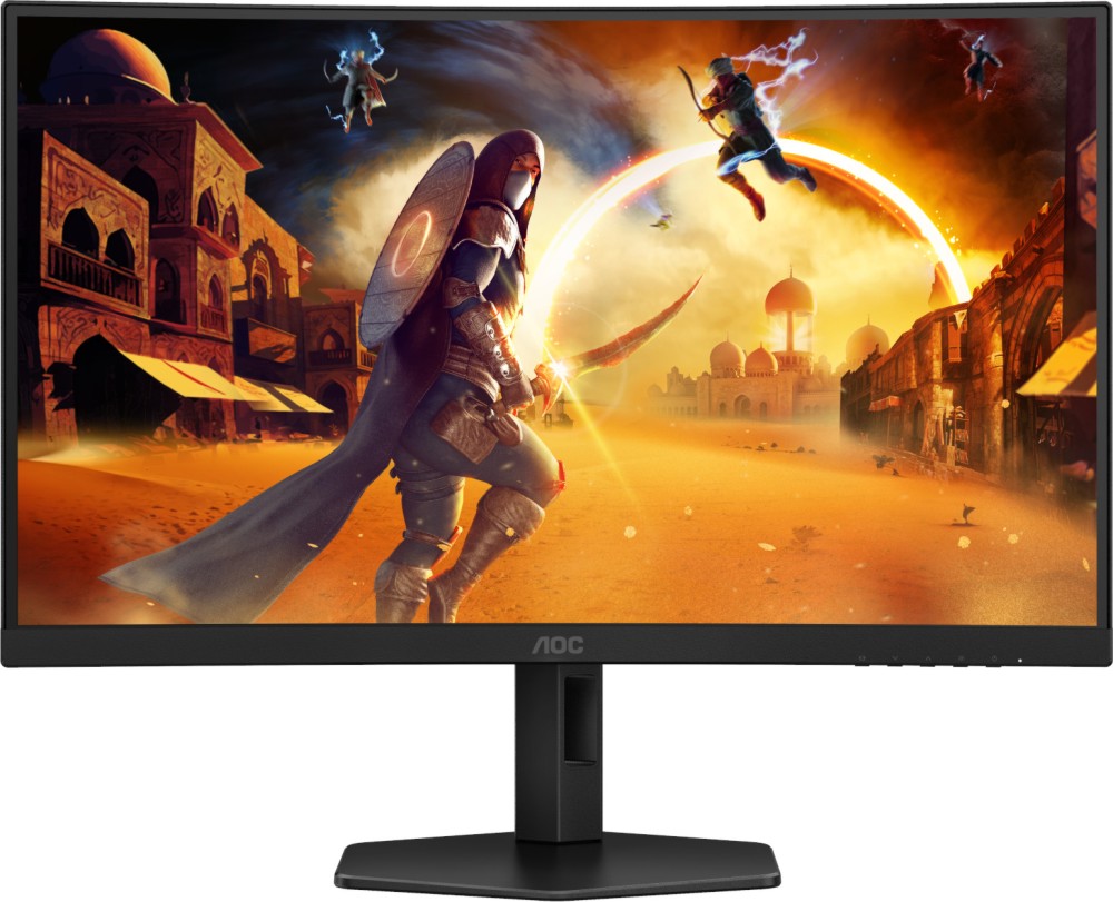 Монитор AOC CQ27G4X Монитор AOC CQ27G4X - 27", VA, 180 Hz, 16:9, 2560 x 1440, 0.5 ms, 2 x HDMI, DisplayPort, Adaptive-Sync -