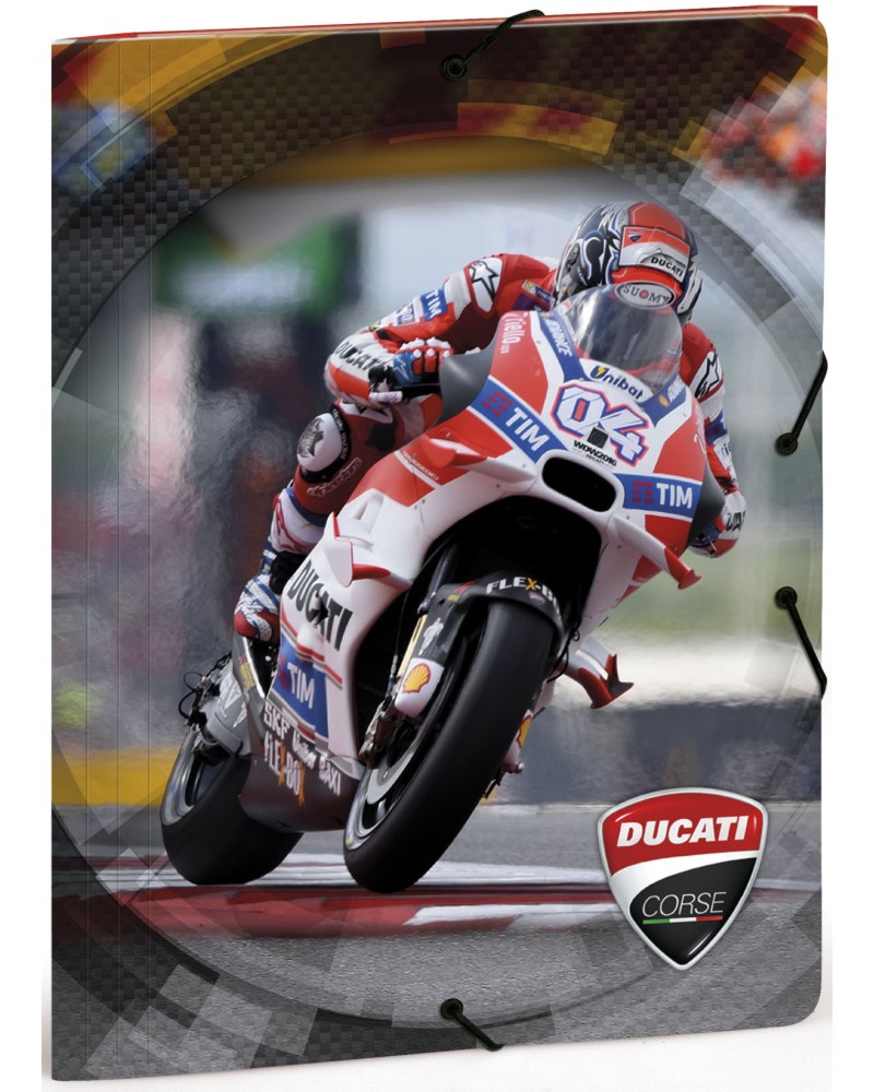 Папка с ластик Busquets Ducati - За формат A4 - 