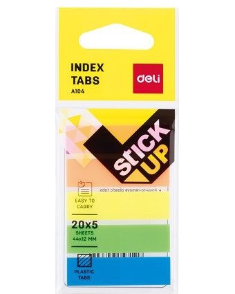    Deli - 100    1.2 x 4.4 cm   Stick Up - 