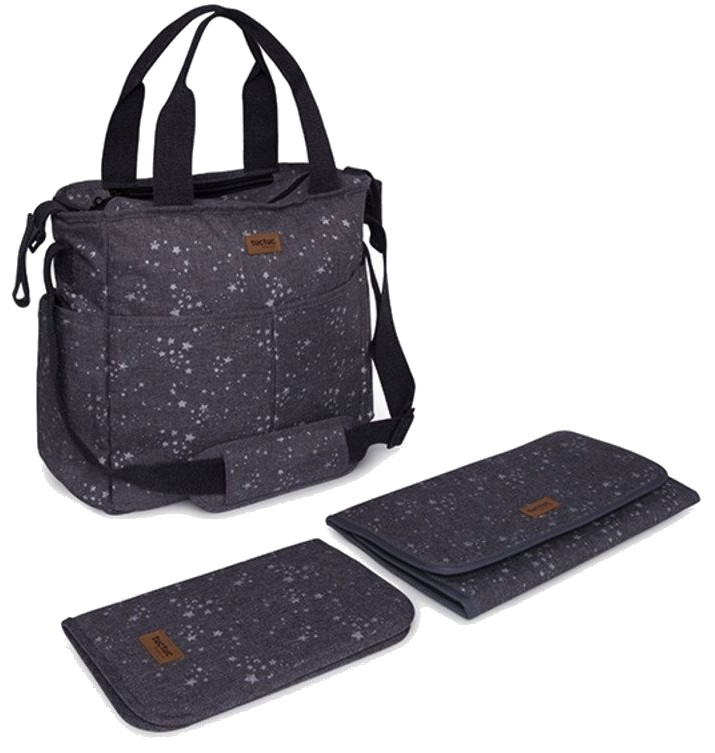 Чанта за бебешка количка Tuc Tuc Constellation Weekend - С подложка за преповиване и органайзер за документи - чанта