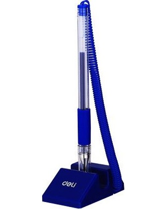 Химикалка с поставка Deli 0.5 mm Химикалка с поставка Deli 0.5 mm - От серията Arrow -