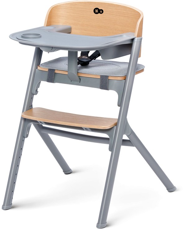 Столче за хранене 3 в 1 KinderKraft Livy Wood - продукт