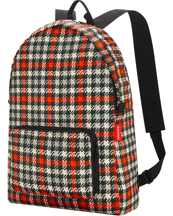   Reisenthel Mini Maxi Rucksack - 14 l   Glencheck Red - 